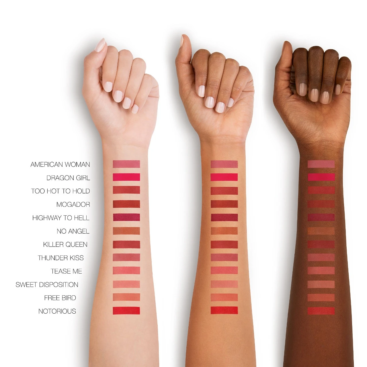 NARS Powermatte Long-Lasting Lipstick Collection [Swatches, Claims + More]