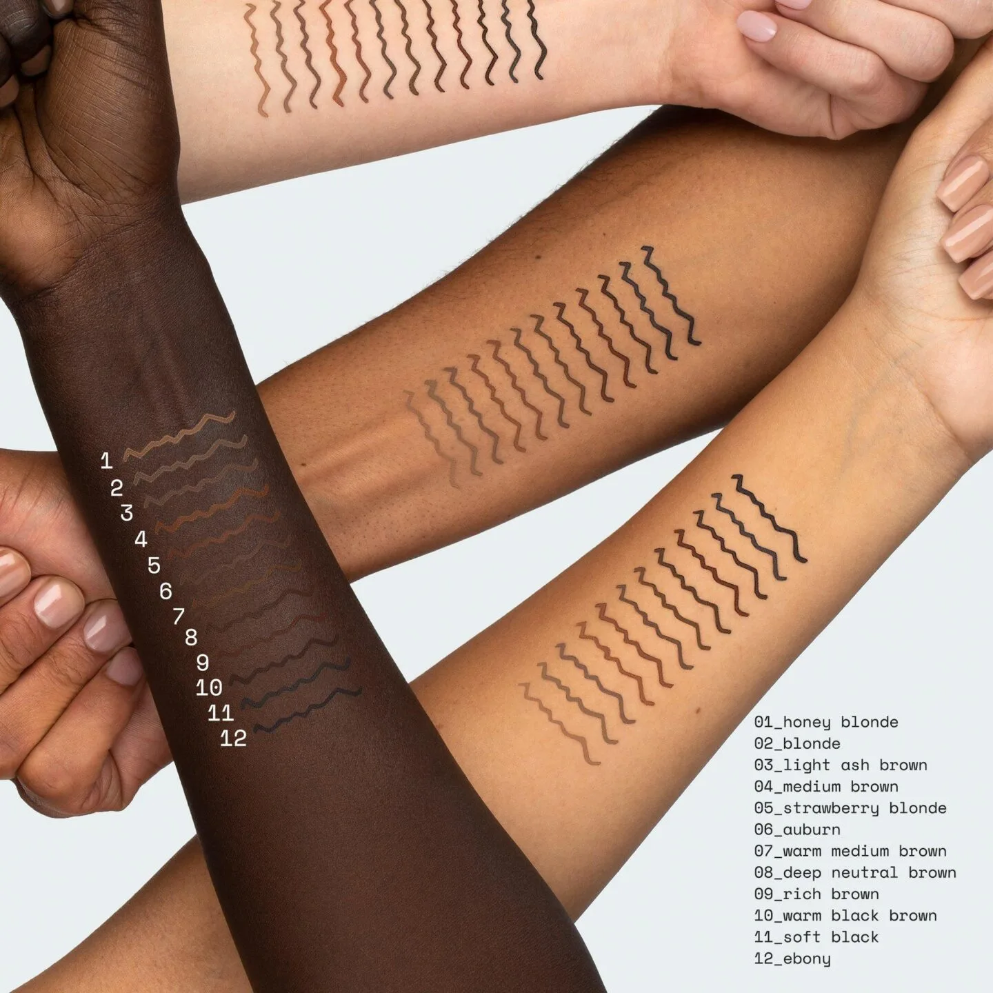 REM Beauty Space Shape Brow Pencils