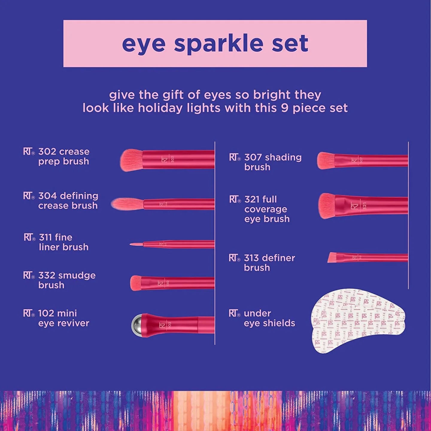 Real Techniques Eye Sparkle Set