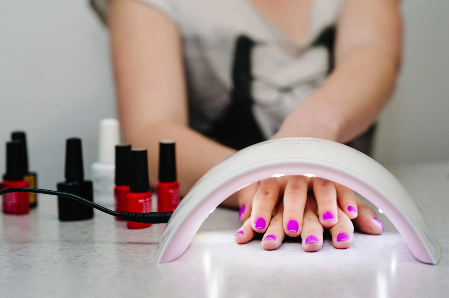How do you make gel polish not wrinkle?