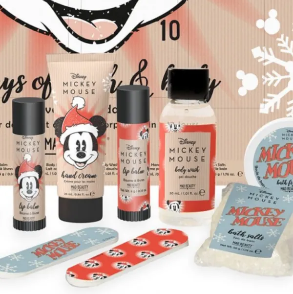 Disney Mickey Mouse 12 Days of Bath & Body Advent Calendar 2022 [Contents Reveal]
