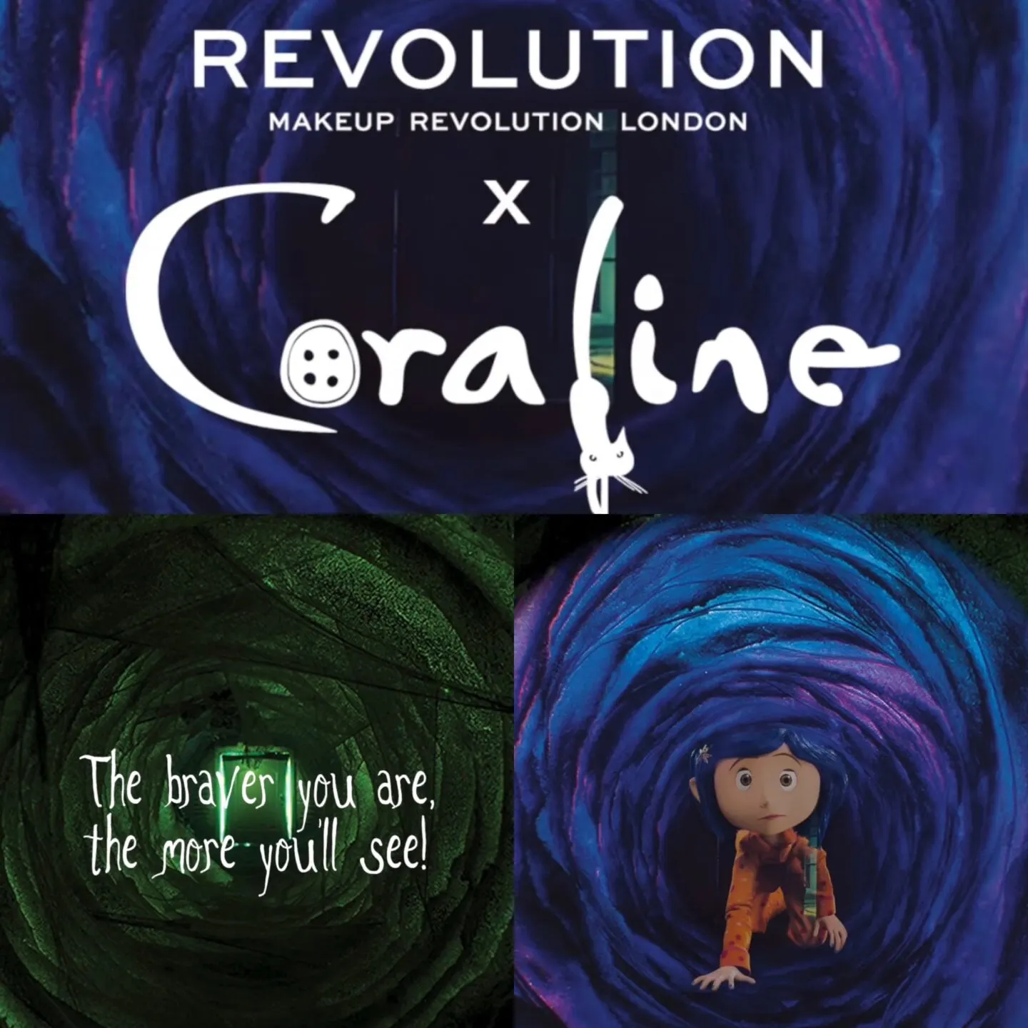 Revelación de la colección de maquillaje Revolution x Coraline! 2022 Revelación de la colección de maquillaje Revolution x Coraline! 2022