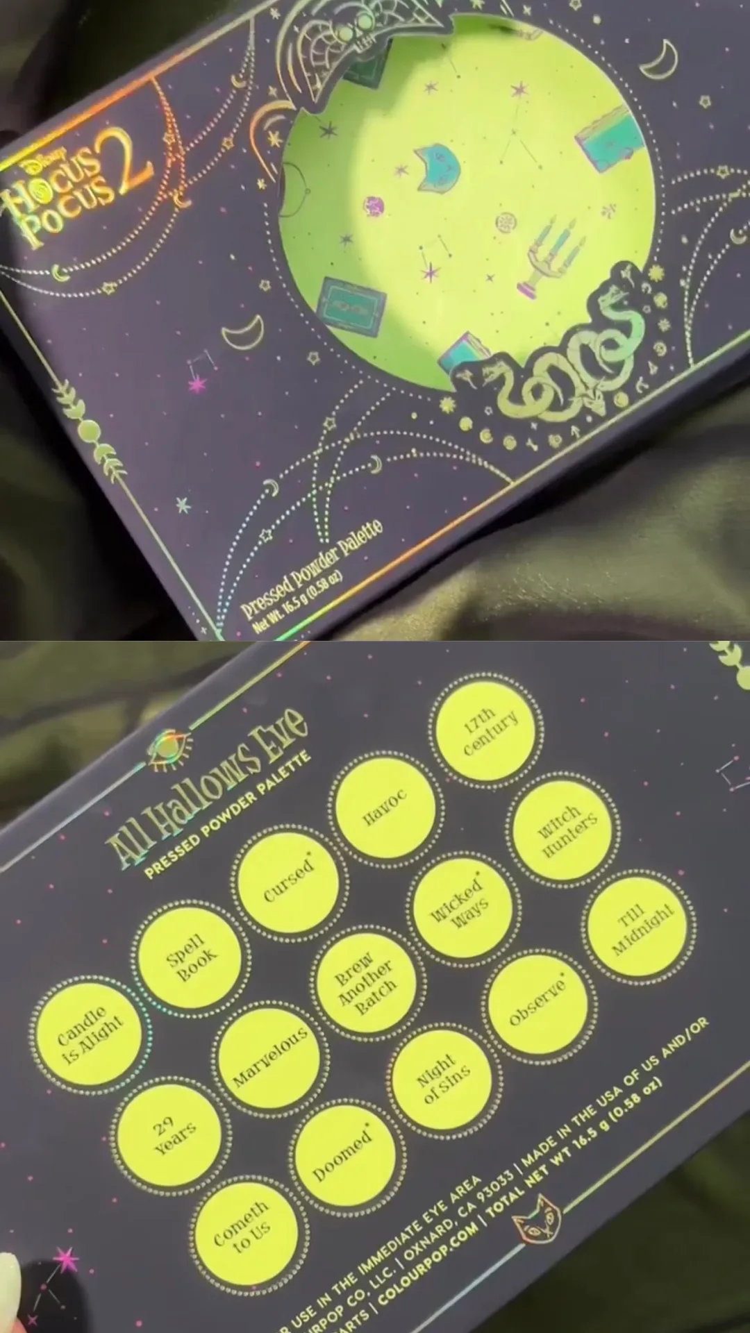 ColourPop x Hocus Pocus 2 Collaboration