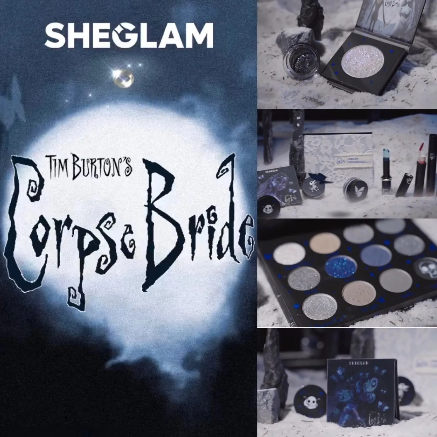 Shein SHEGLAM x Corpse Bride Halloween Collection