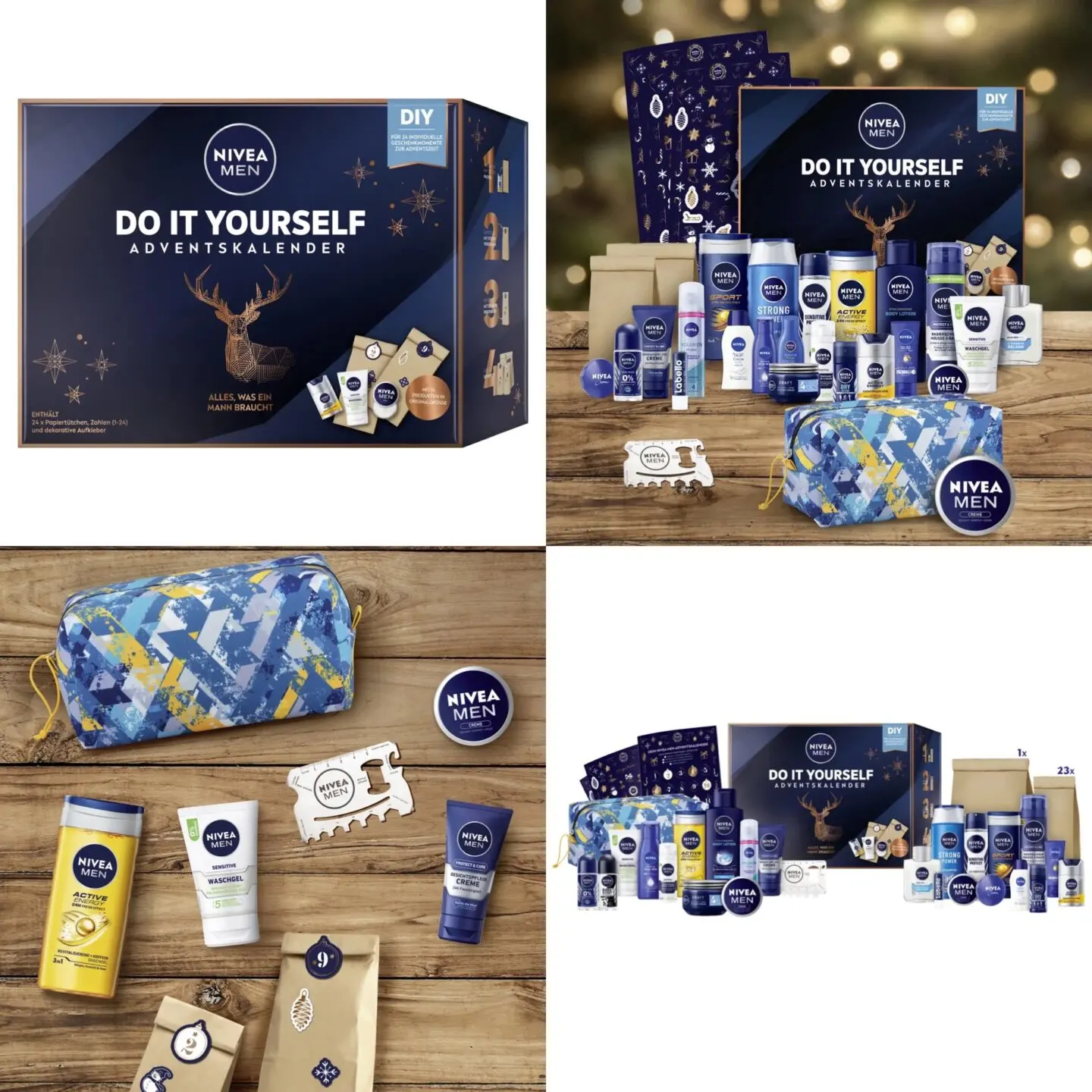 Nivea Men DIY Advent Calendar 2022 [Contents Reveal]