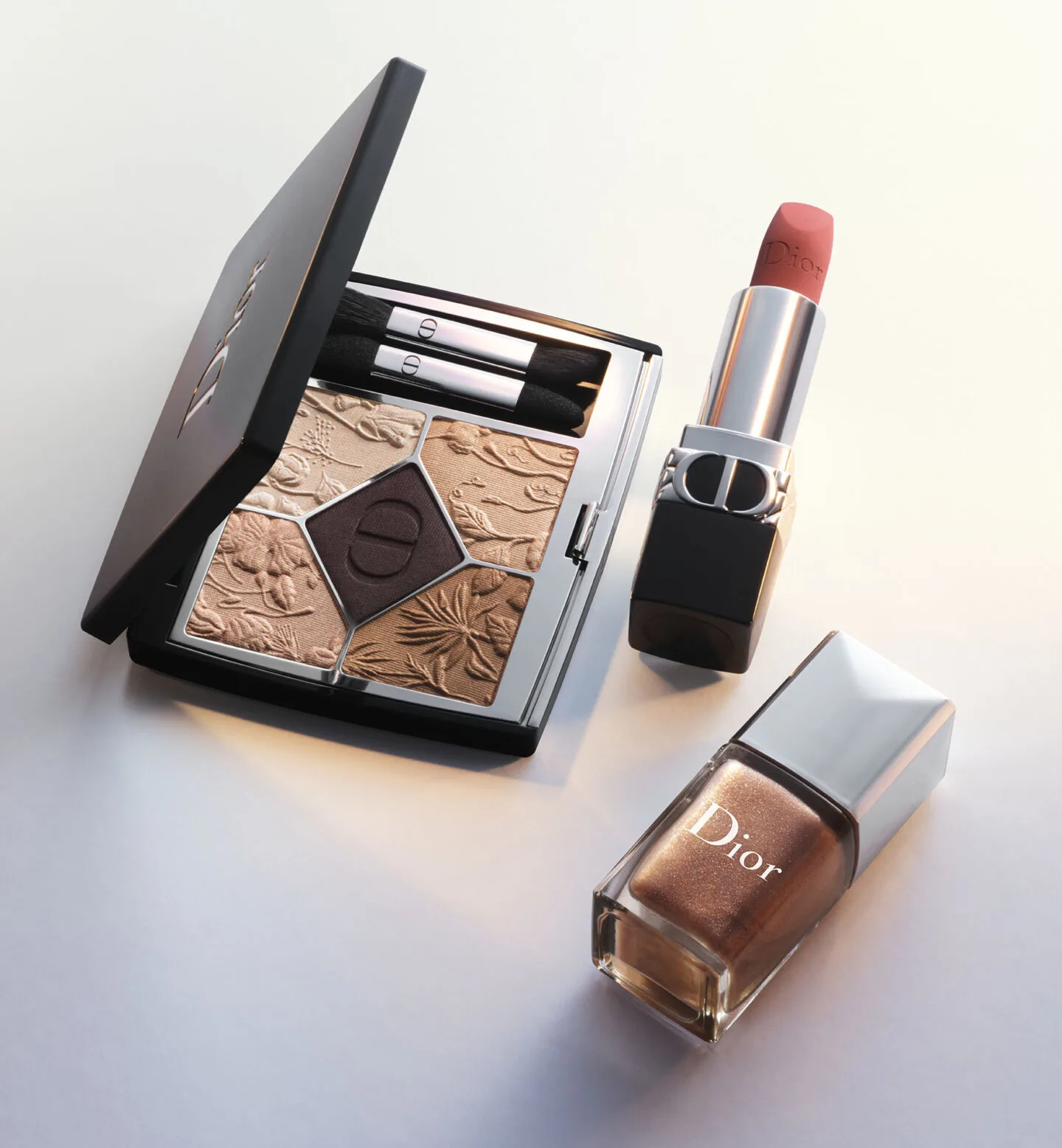 DIOR 509 Golden Bouquet Haute Couture Floral Eye Palette