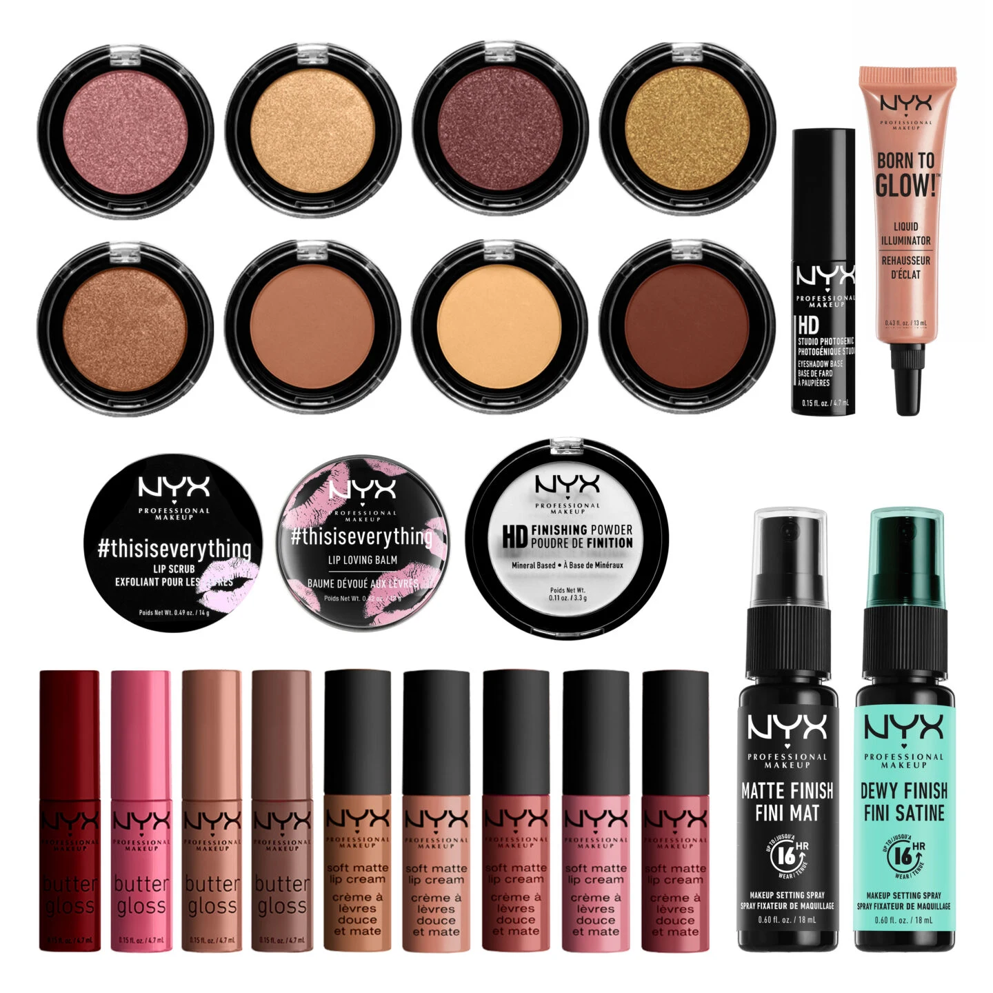 NYX 24 Day Holiday Countdown Advent Calendar 2022 [Contents Reveal]