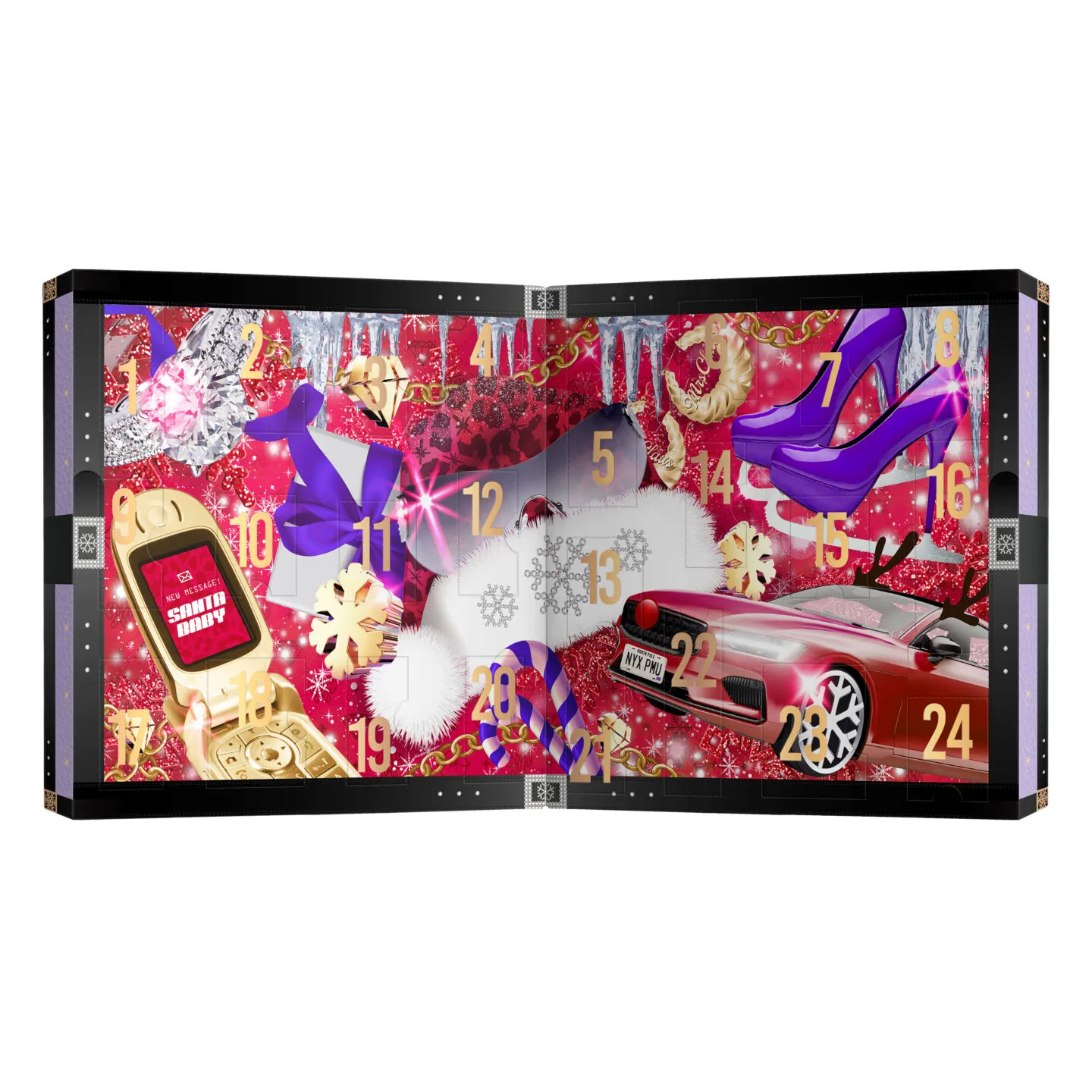 NYX 24 Day Holiday Countdown Advent Calendar 2022
