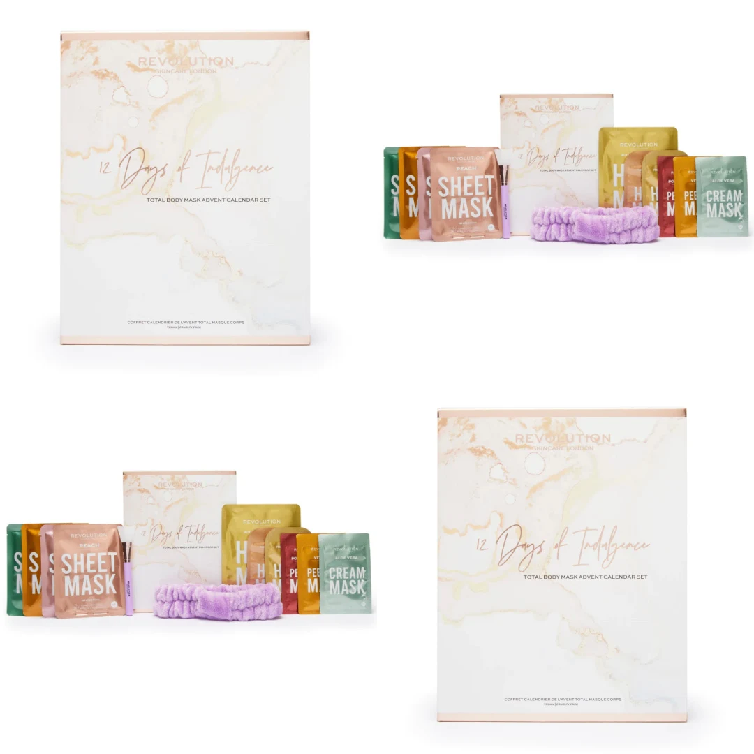 Revolution Skincare 12 Days of Indulgence Advent Calendar 2022 [Contents Reveal]