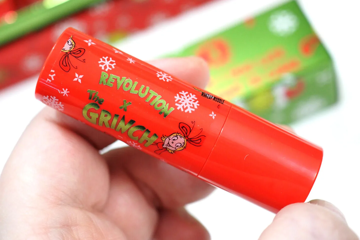 Revolution x The Grinch Lipstick