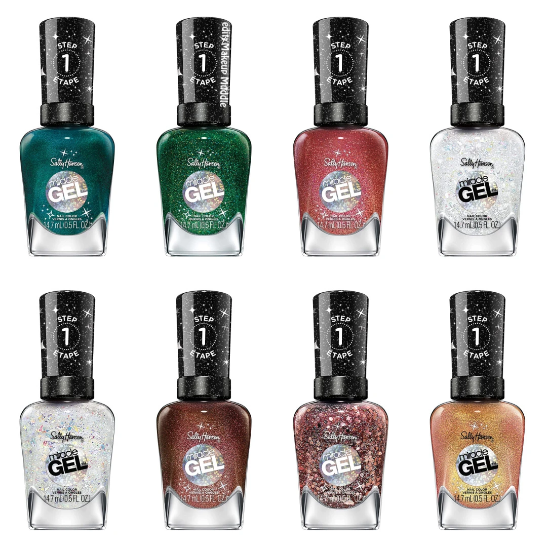 Колекція Sally Hansen Miracle Gel Merry and Bright Holiday 2022