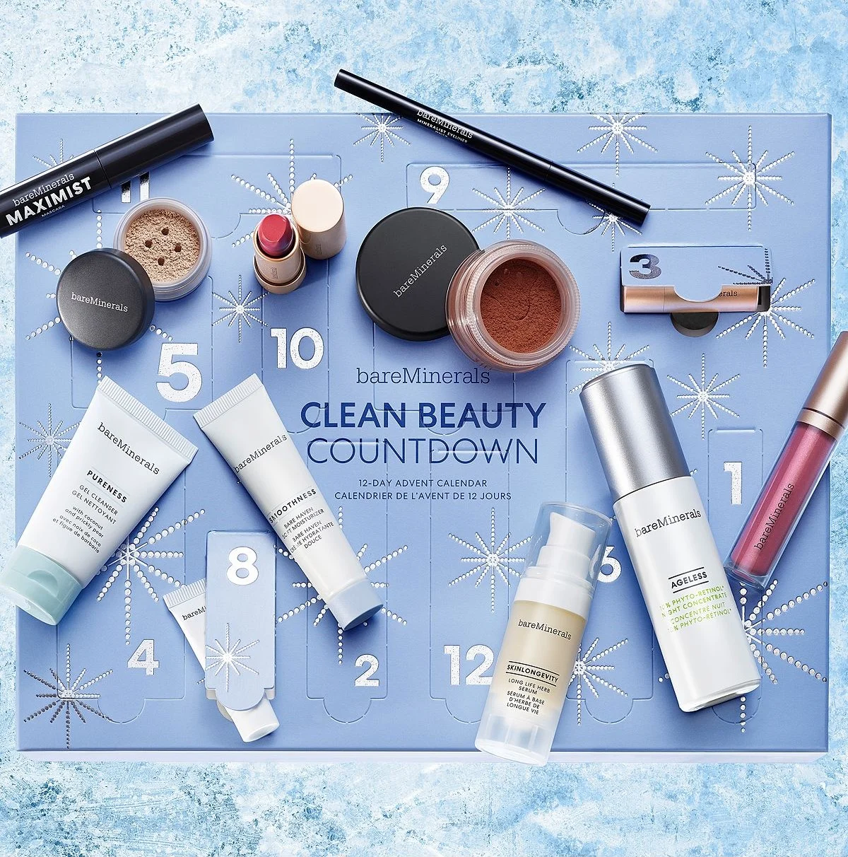 bareMinerals Clean Beauty Countdown Advent Calendar 2022 [Contents Reveal]