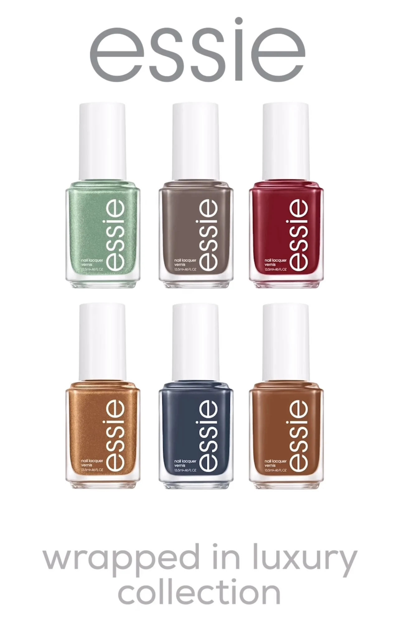Essie Winter 2022 Wrapped In Luxury Collection