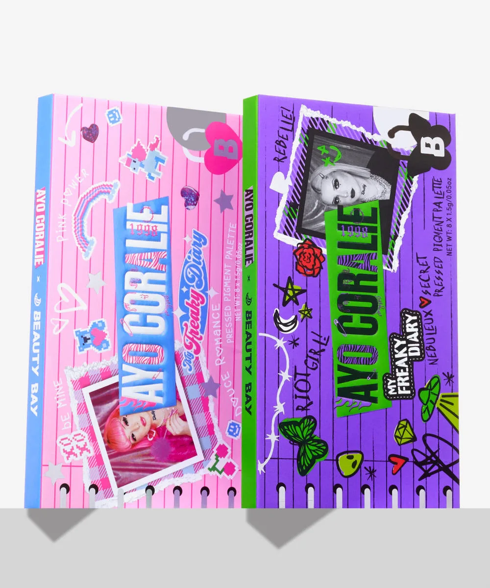 Ayo Coralie x Beauty Bay My Freaky Diary Collaboration
