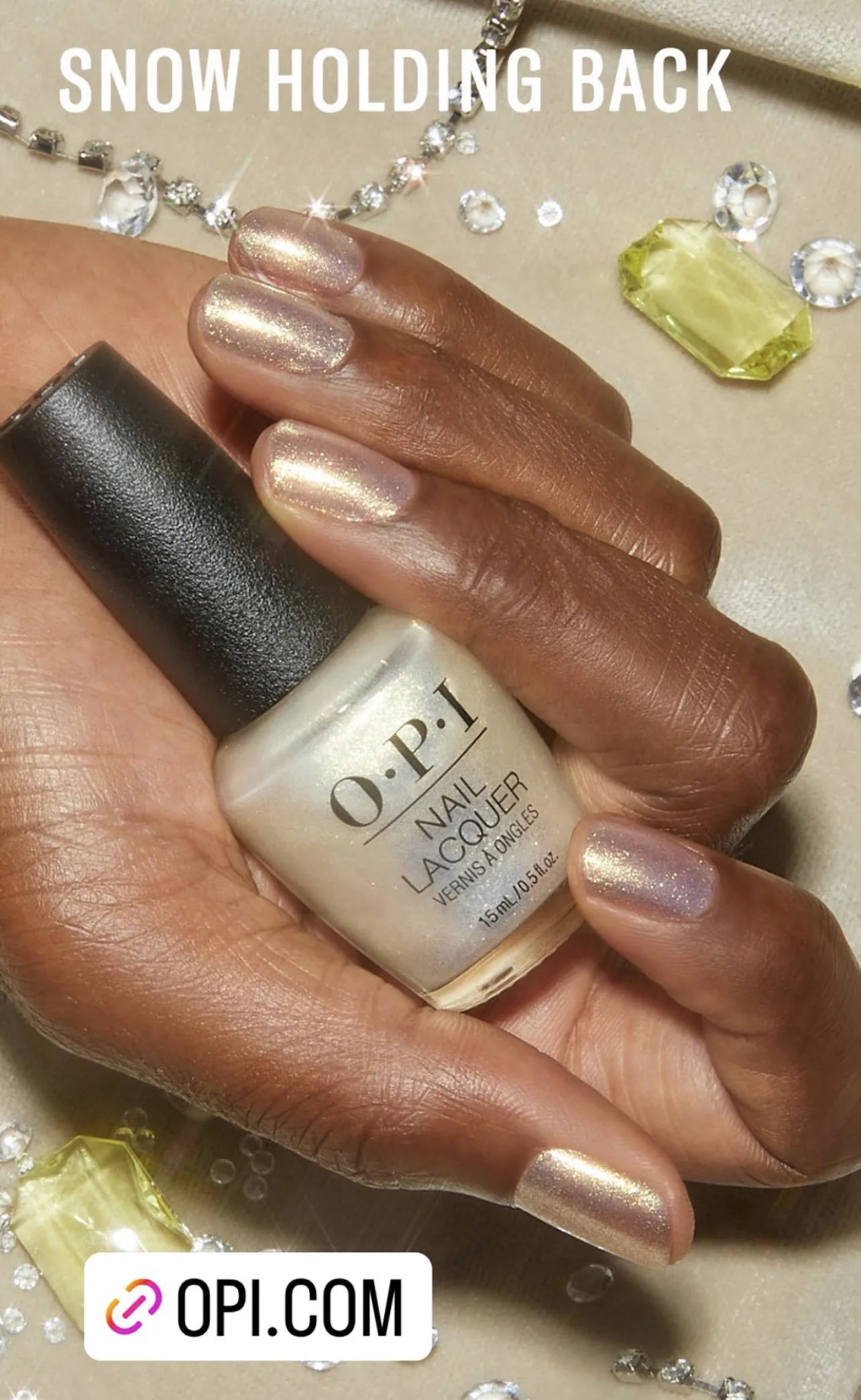 OPI Snow Holding Back Nail Polish