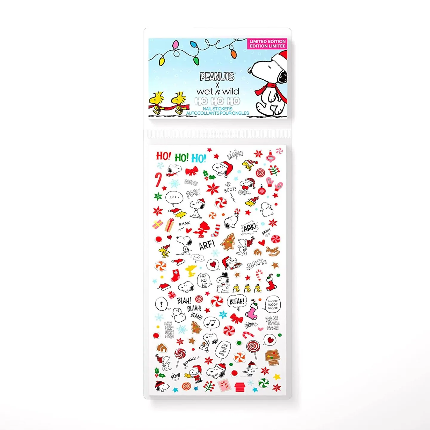 Ha Ha Ha Nail Stickers, and the Ho Ho Ho Nail Stickers