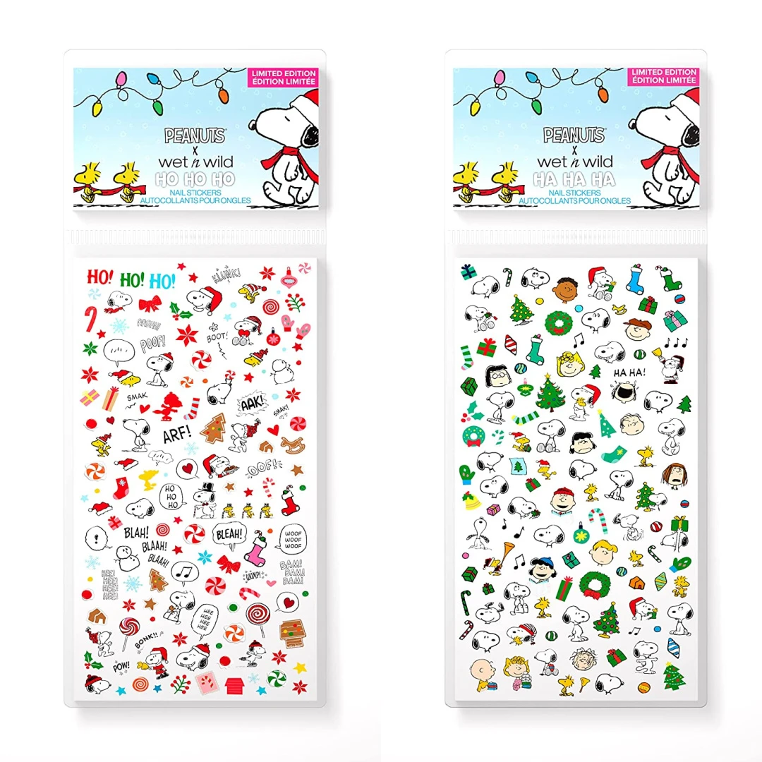 Ha Ha Ha Nail Stickers, and the Ho Ho Ho Nail Stickers