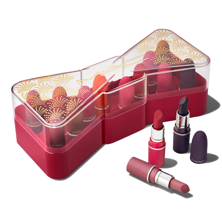 MAC Celebrate In Colour Powder Kiss Lip Vault [Swatches]