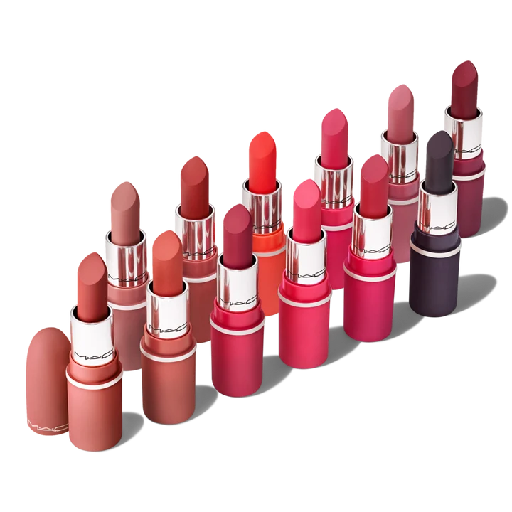 MAC Celebrate In Colour Powder Kiss Lip Vault [Swatches]