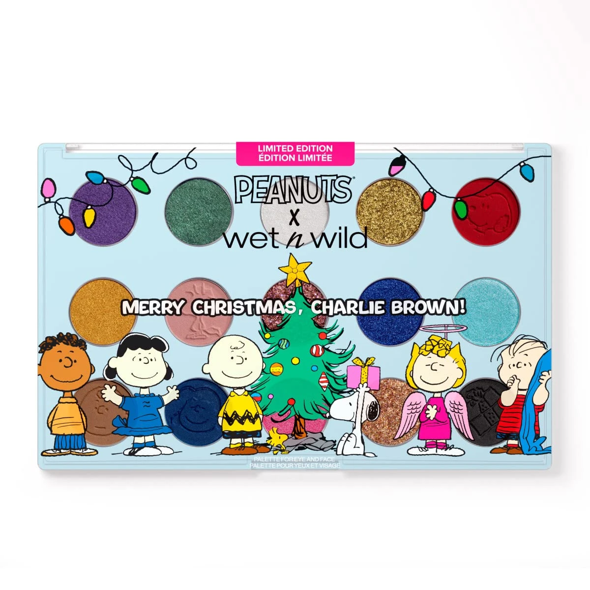 Merry Christmas Charlie Brown Eyeshadow Palette