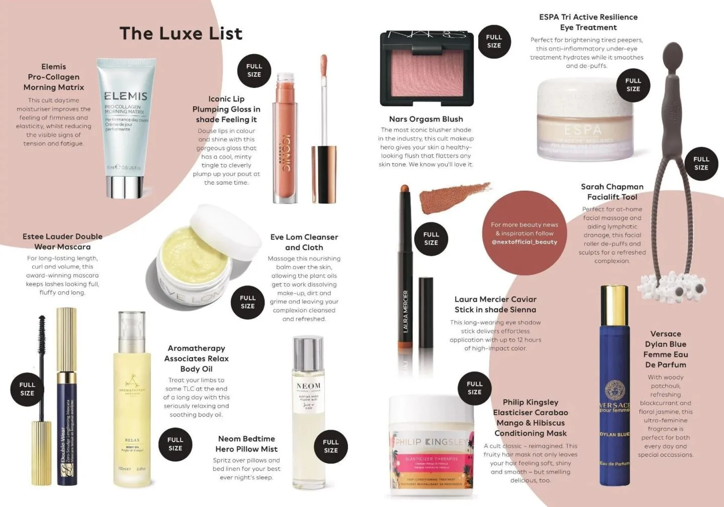 Next Beauty The Luxe Christmas Edit Beauty Box [Contents Reveal]