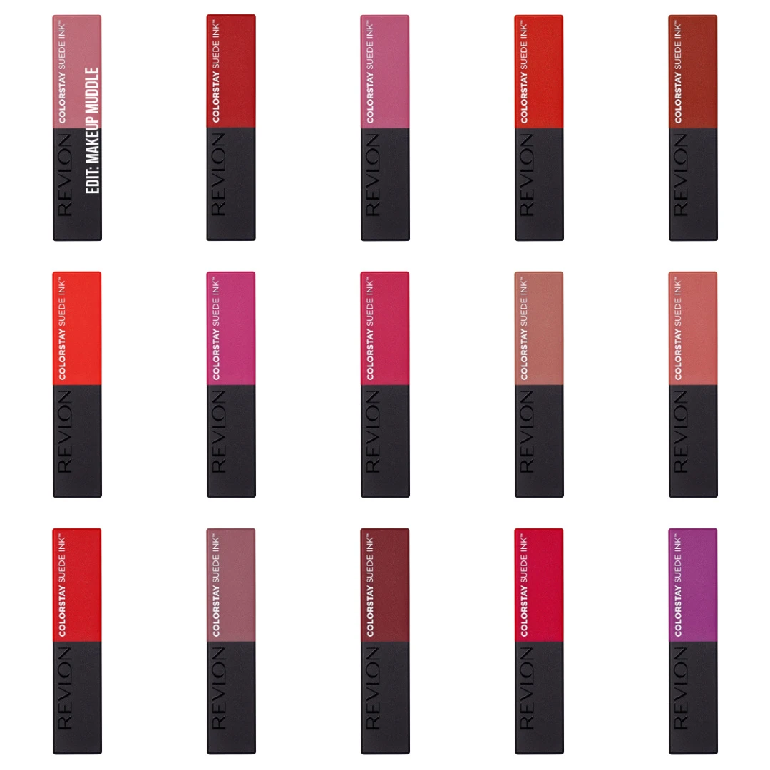 Revlon ColorStay Suede Ink Lipsticks Collection