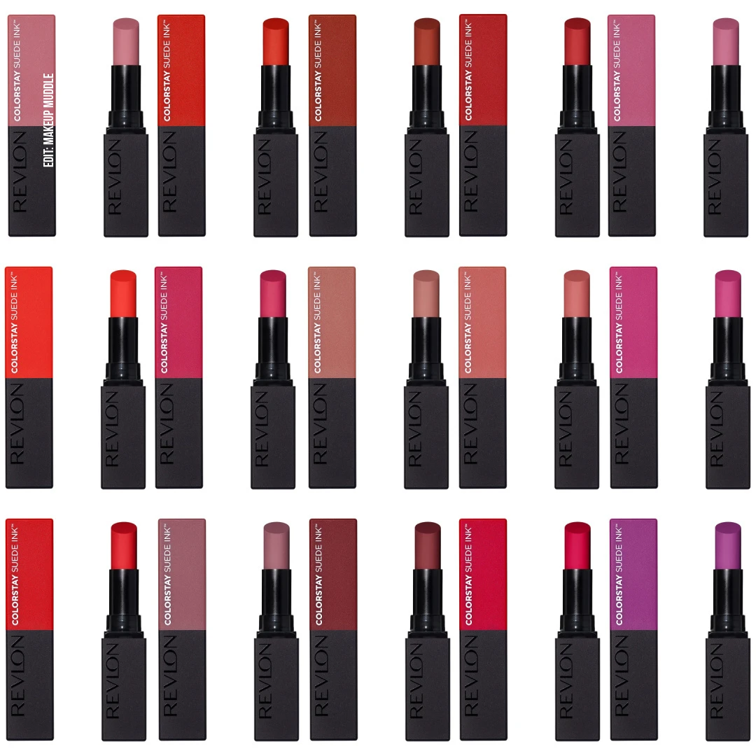 Revlon ColorStay Suede Ink Lipsticks Collection