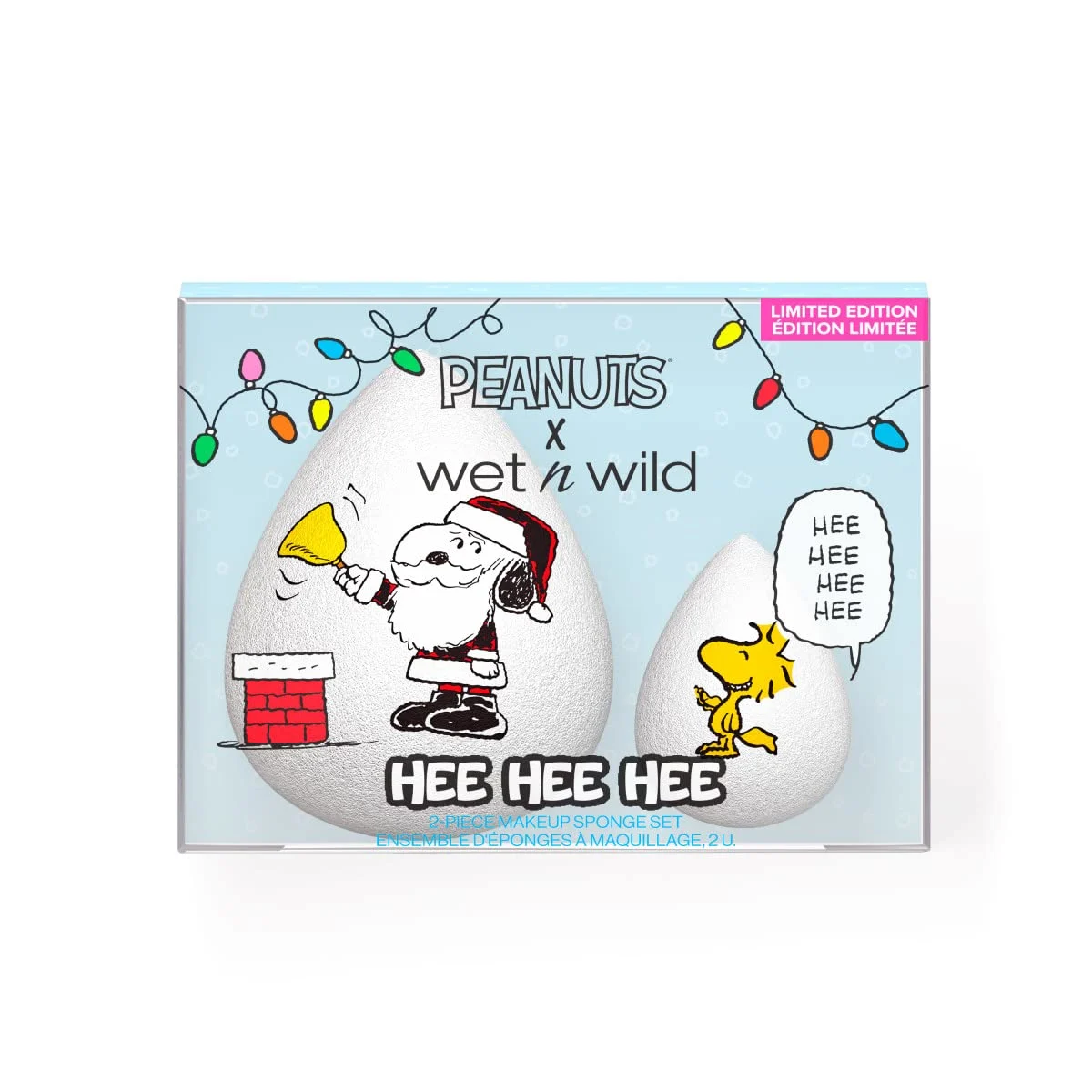 Wet n Wild x Peanuts Hee Hee Hee Makeup Sponge Set