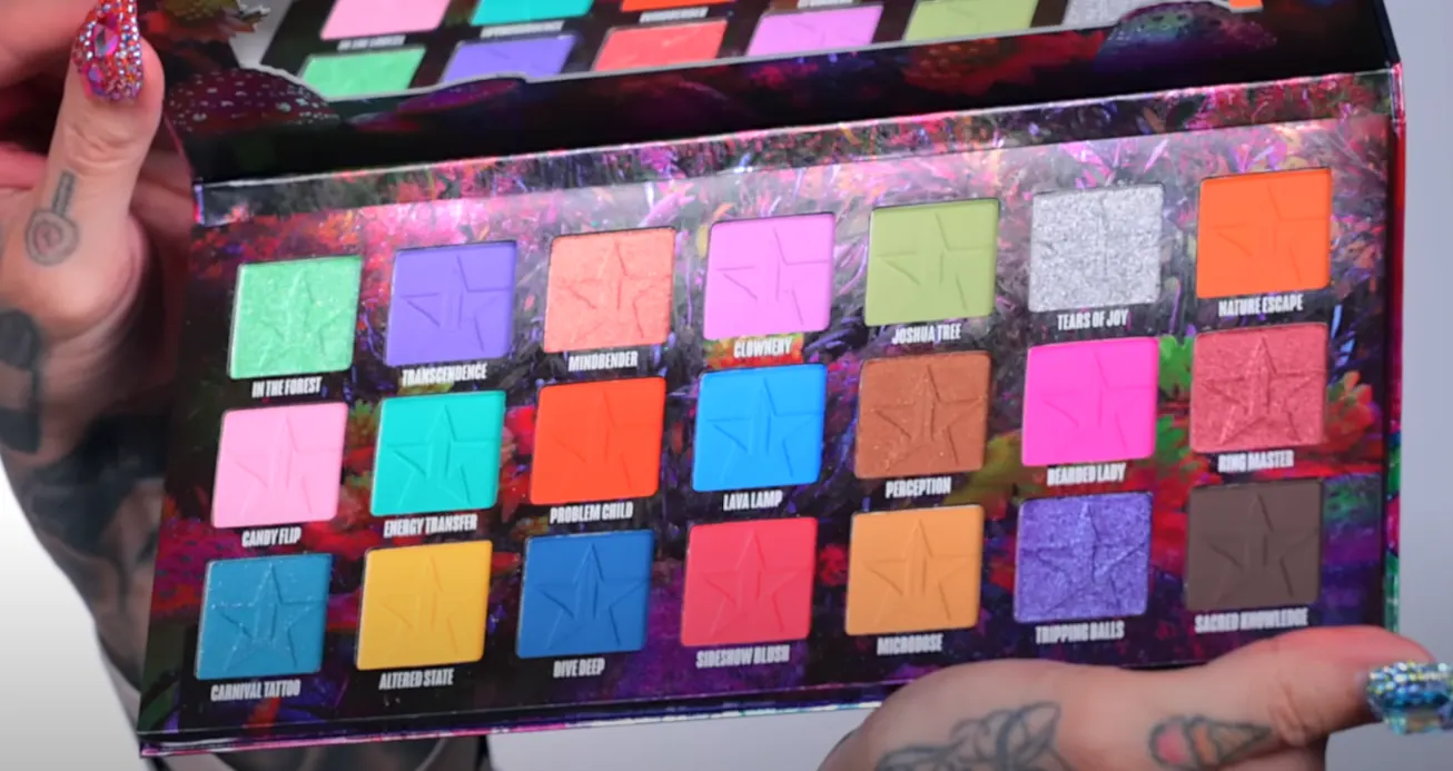 Jeffree Star Cosmetics Psychedelic Circus Collection Revea