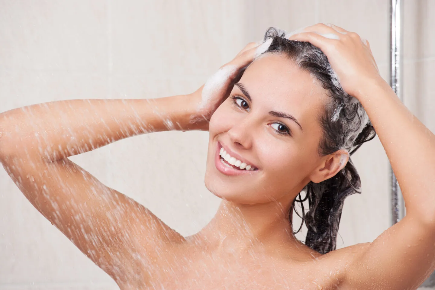 What Products To Avoid When Washing Hair With Press-On Nails