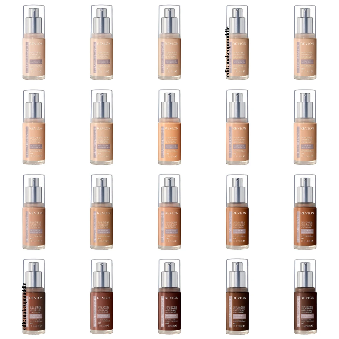 Revlon Illuminance Skin Caring Foundation [28 tonos] (marzo de 2023)