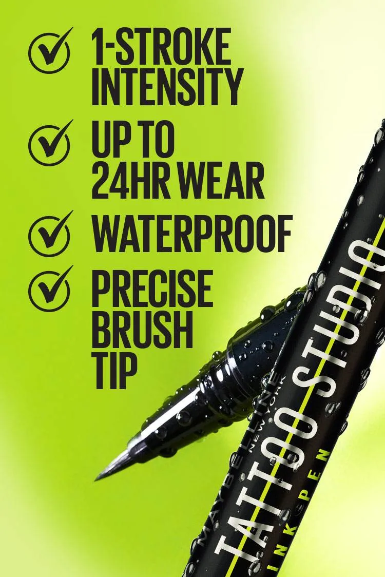 Maybelline Tattoo Studio Ink Pen Liquid Eyeliner