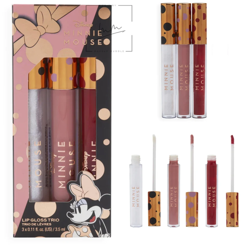 Revolution x Disney Minnie Mouse Lip Gloss Trio