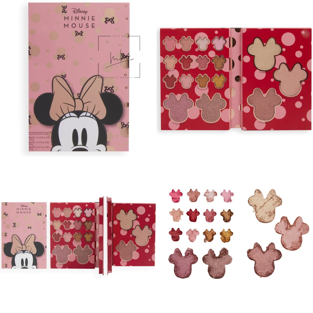 Revolution x Disney Minnie Mouse Face & Shadow Palette