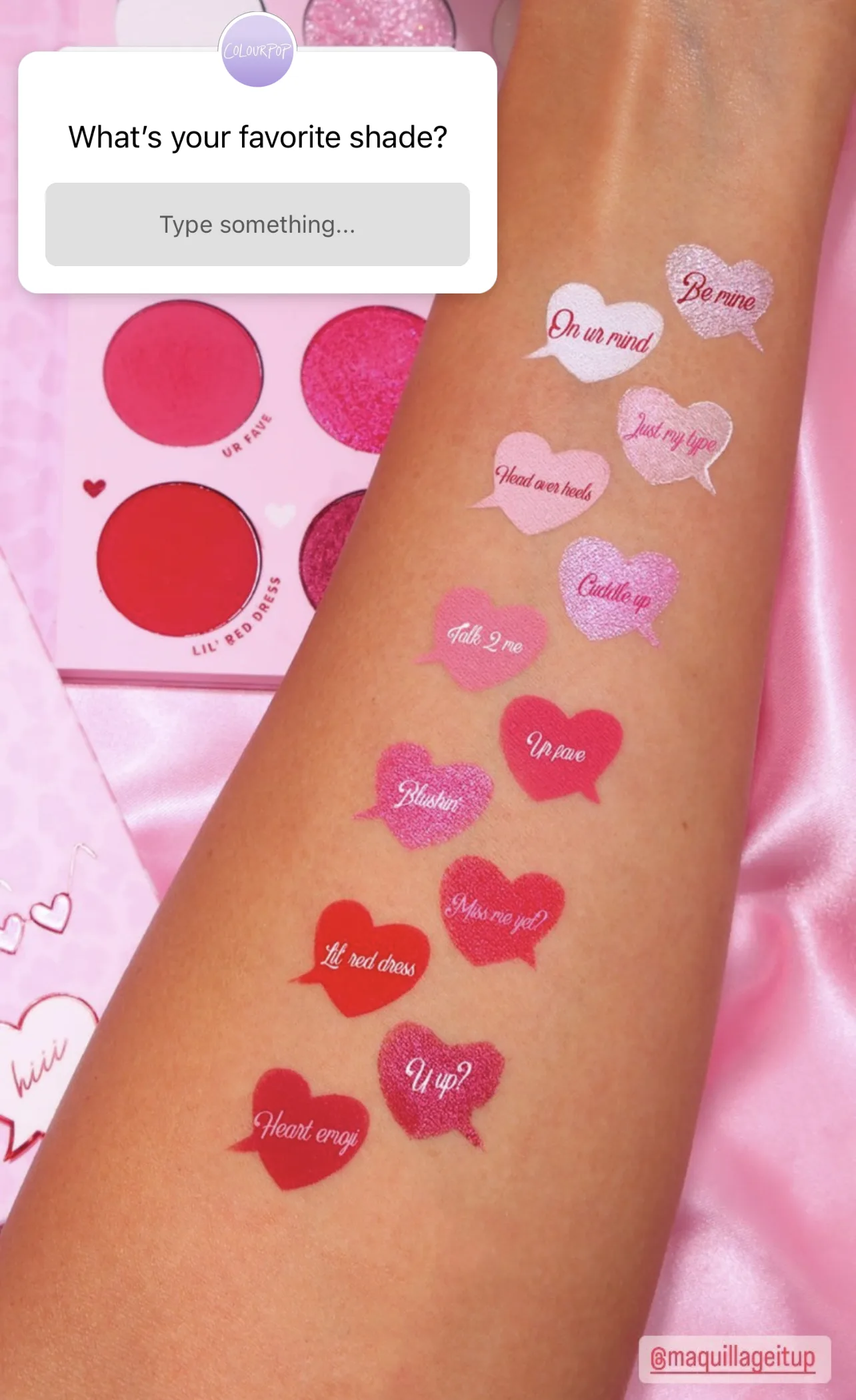 ColourPop Flirty Talk Valentine's Day Collection 3 ColourPop Flirty Talk Eyeshadow Palette