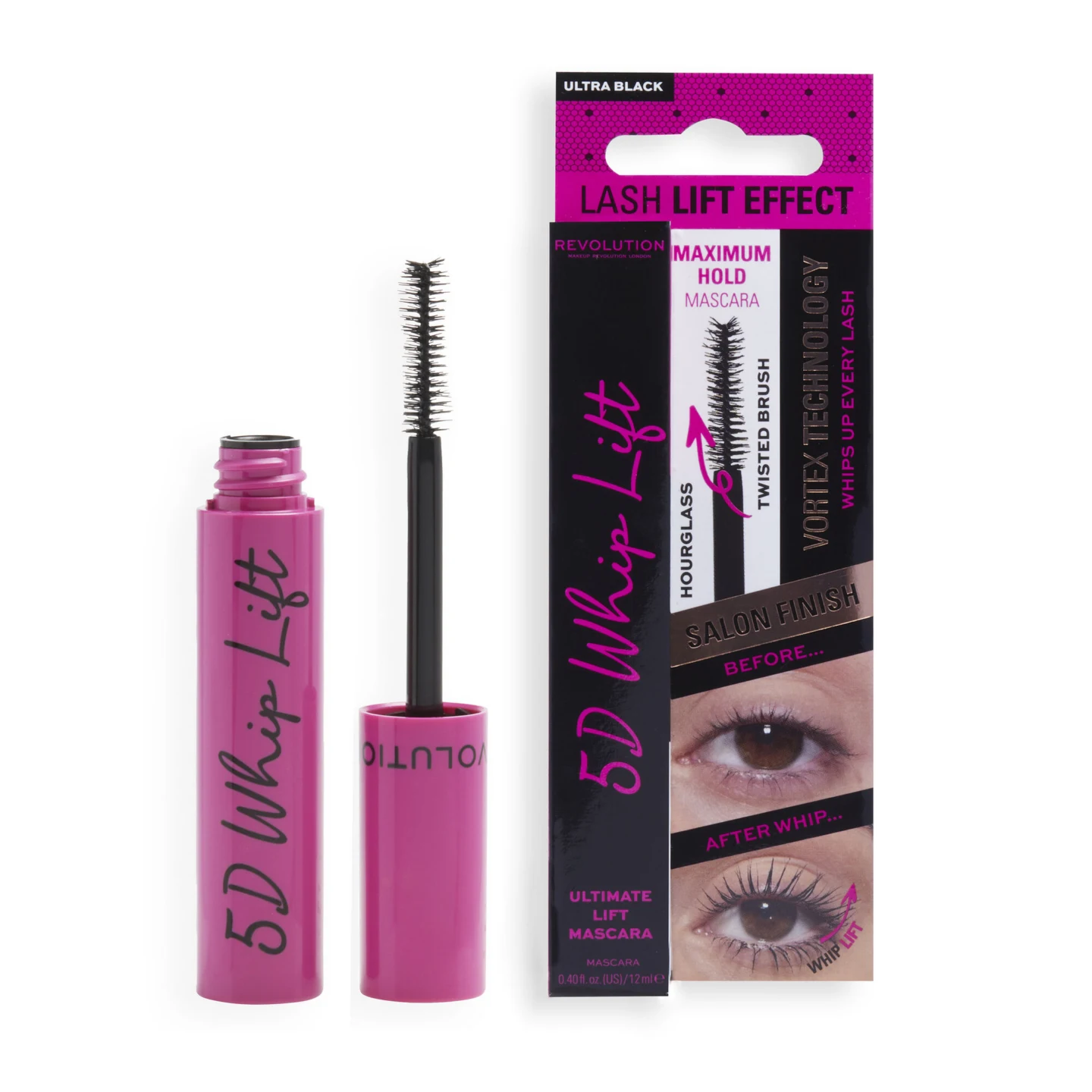 Revolution 5D Whip Lift Ultimate Lift Mascara