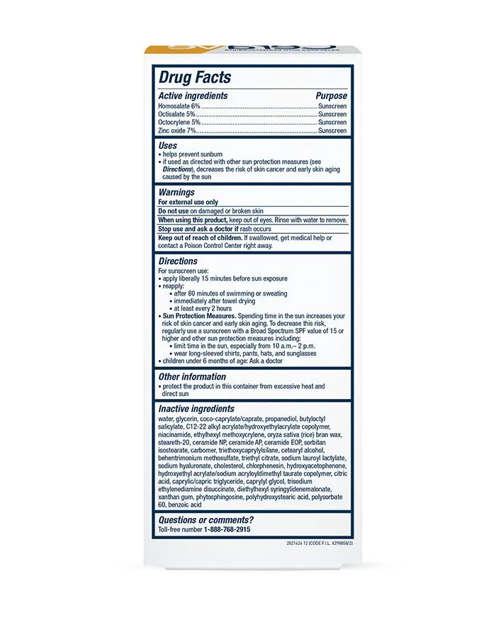 CeraVe Hydrating Sheer Sunscreen Broad Spectrum SPF 30 for Face & Body