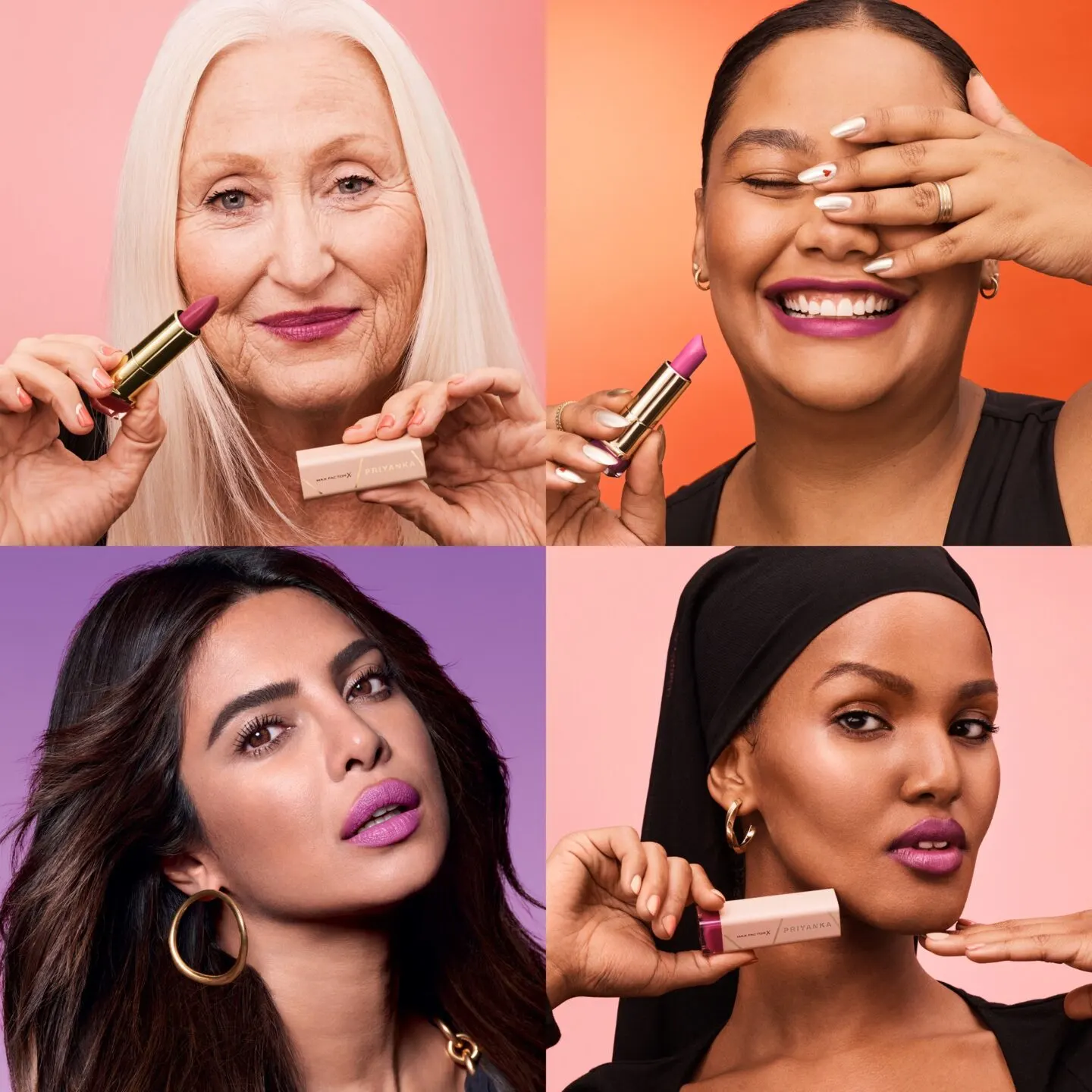 Max Factor x Пріянка Чопра Jonas Color Collection Collaboration