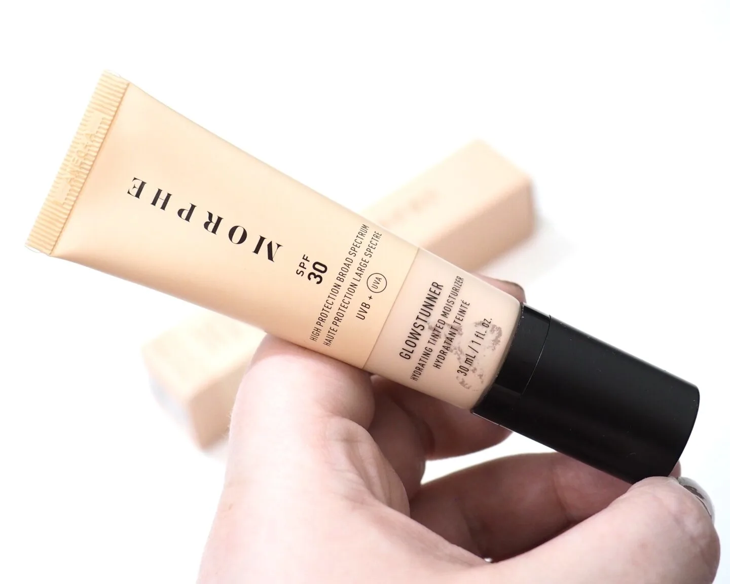 Morphe Glowstunner Hydrating Tinted Moisturizer SPF30 Review Swatches