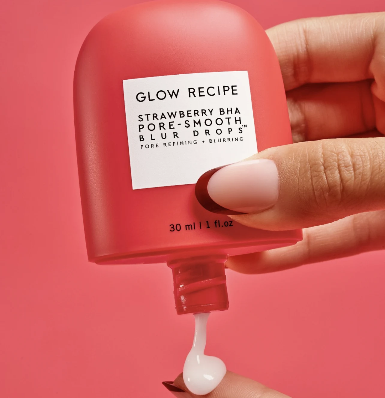 Glow Recipe Strawberry BHA Pore-Smooth Blur Drops