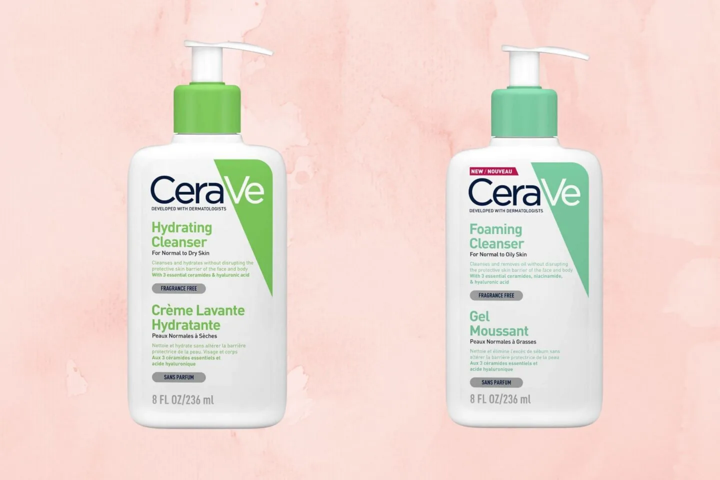CeraVe Hydrating проти Foaming Cleanser: який найкращий?