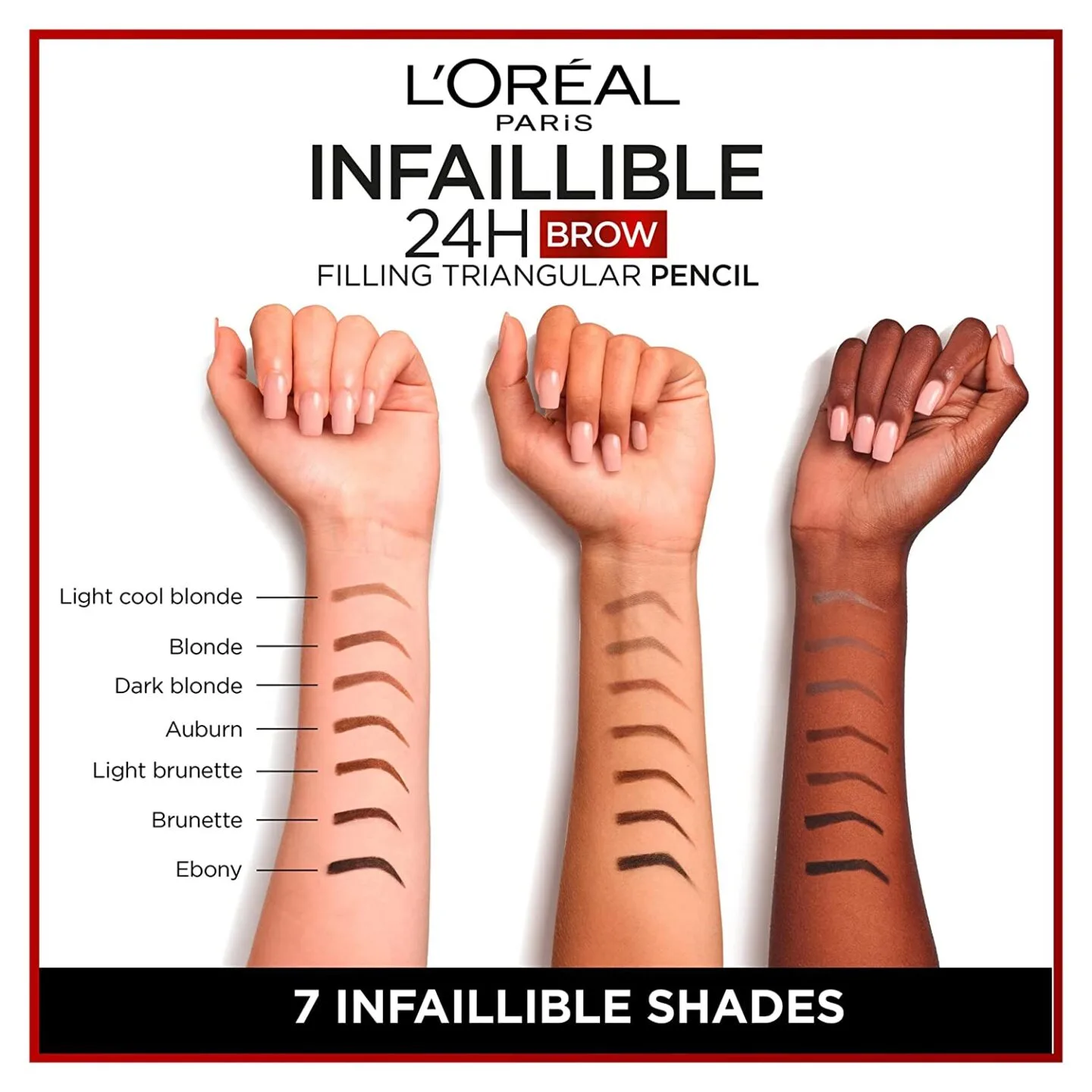L'Oreal Infallible Brows 24H Triangular Filling Pencils