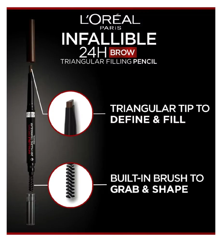 L'Oreal Infallible Brows 24H Triangular Filling Pencils