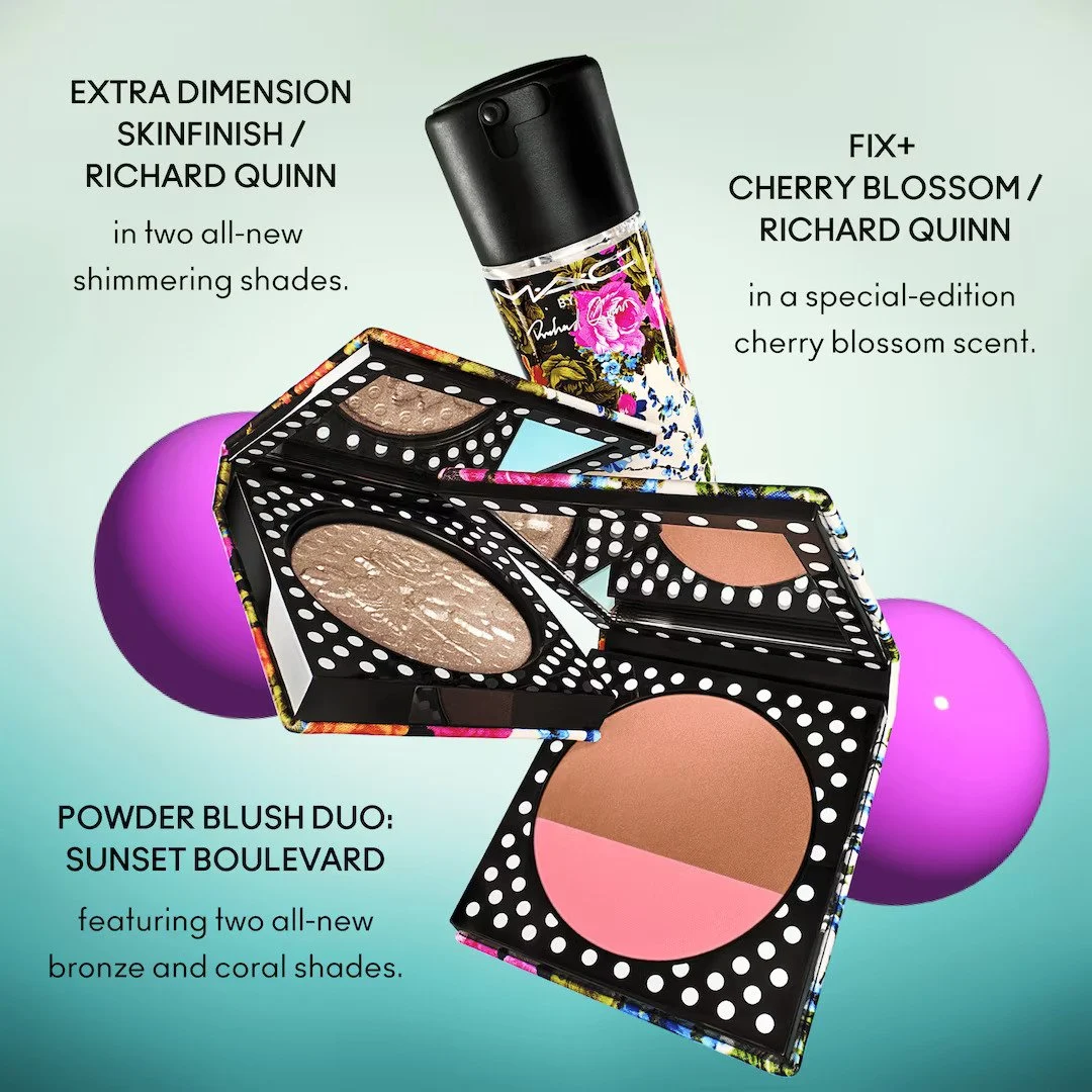 MAC Cosmetics x Richard Quinn Collaboration Reveal!