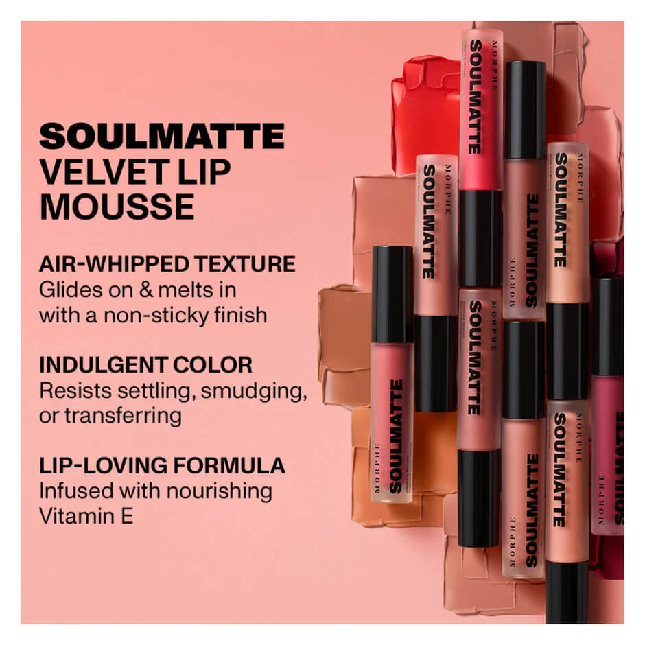 Morphe Soulmatte Velvet Lip Mousse Collection