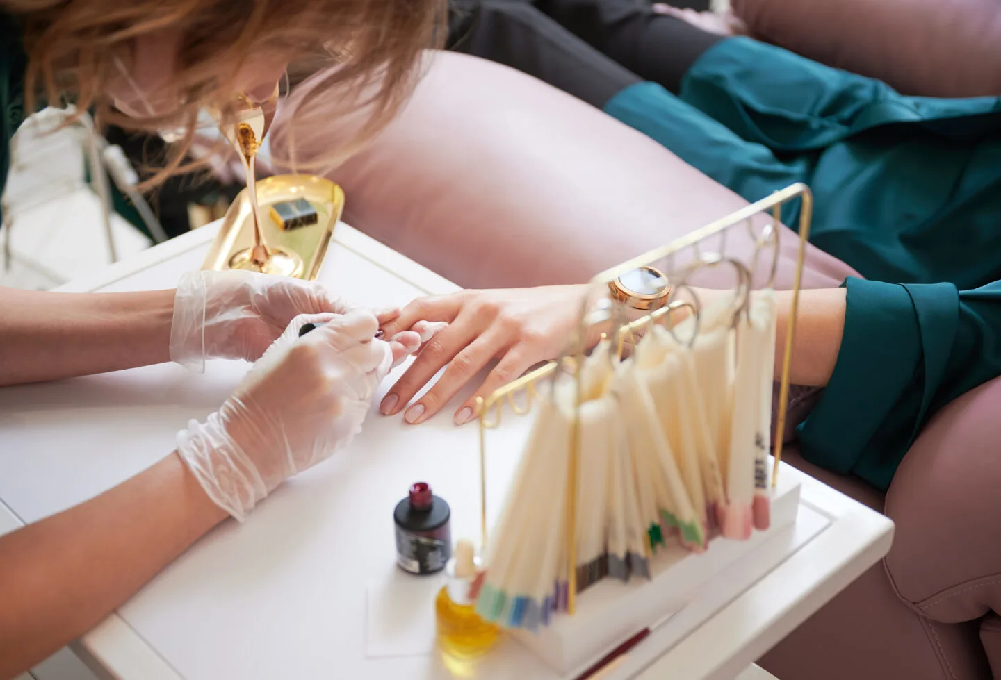 How To Get Rid Of A Sticky Residue When You Cure Gel Nail Manicures?