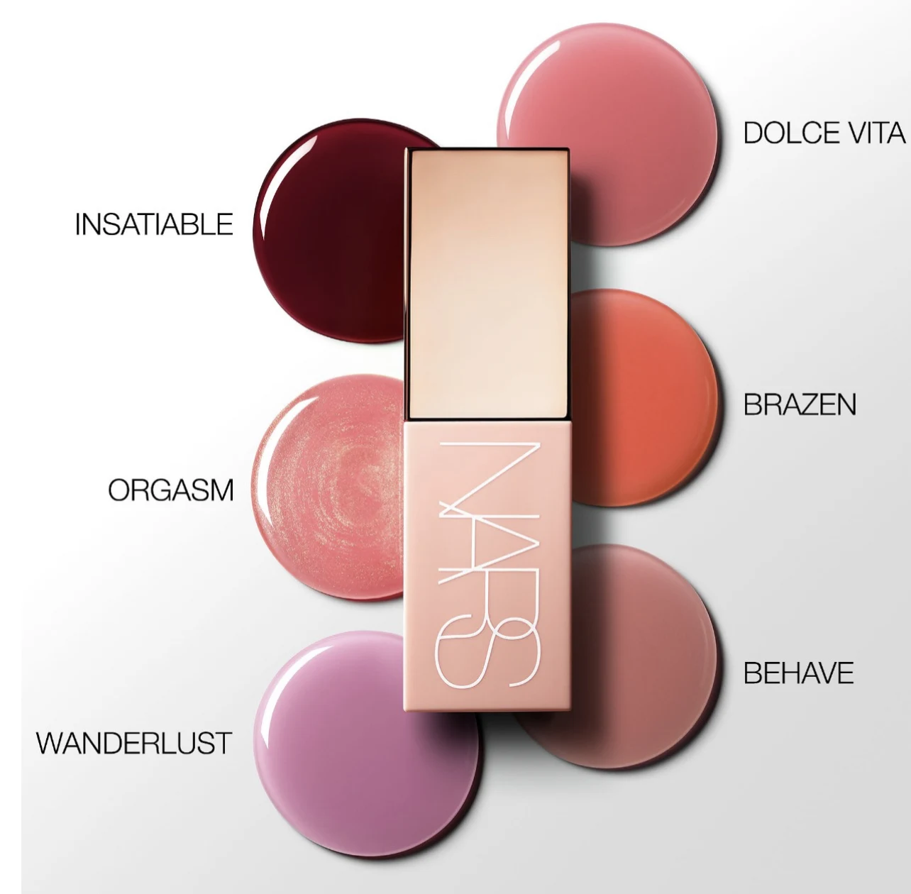 NARS Afterglow Liquid Blush Collection