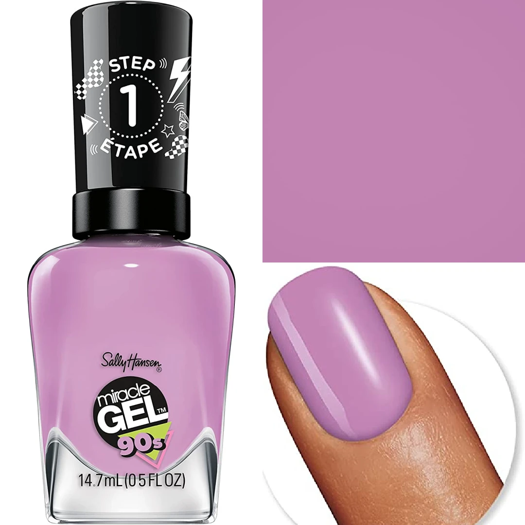Sally Hansen 90s Miracle Gel Nice Nice Baby Nail Polish