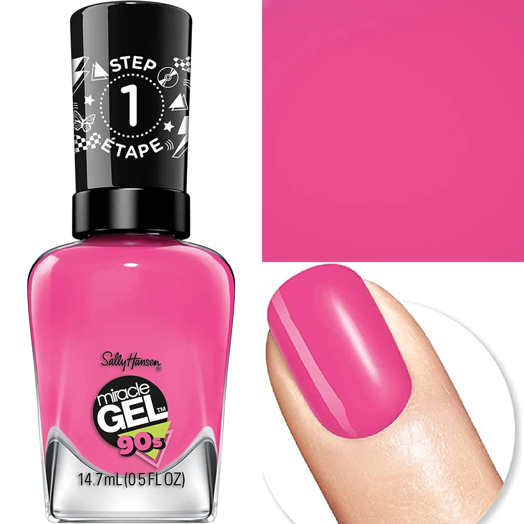 Sally Hansen 90s Miracle Gel Nostalchick Nail Polish