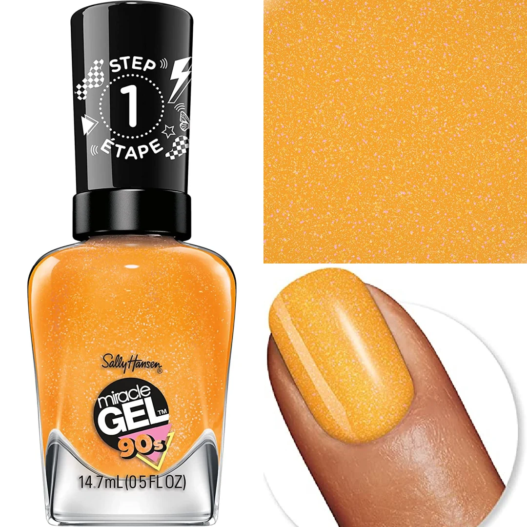 Sally Hansen 90s Miracle Gel Be Bright Back Nail Polish